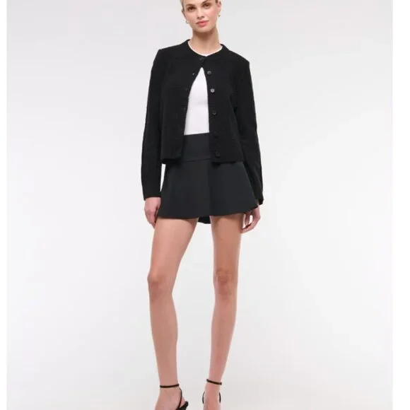 Abercrombie & Fitch High Rise Flirty Mini Skort sz XL - Picture 5 of 6